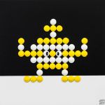 FUN POP INVASOR rayé jaune 2018 Malvina Sauvage - FUN POP INVASOR rayé jaune