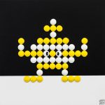 FUN POP INVASOR rayé jaune 2018 Malvina Sauvage - FUN POP INVASOR rayé jaune