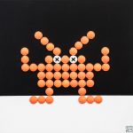 FUN POP INVASOR orange fluo 2018 Malvina Sauvage - FUN POP INVASOR orange fluo