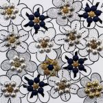 Flor Miss blanca Malvina Sauvage Flor Miss blanca